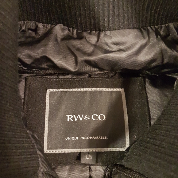 Men's coat, black - Picture 3 of 4